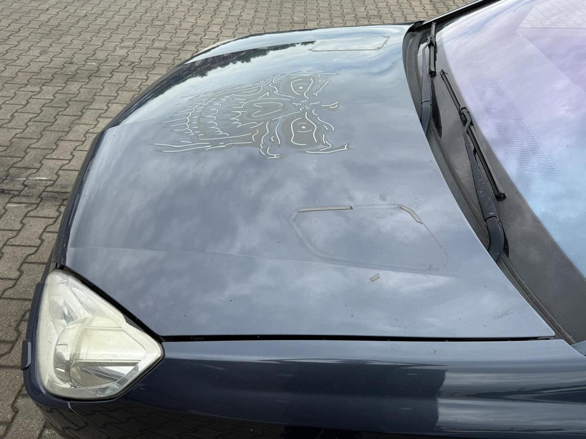 Opel Vectra C original Motorhaube Z168 Metroblau Facelift BJ06